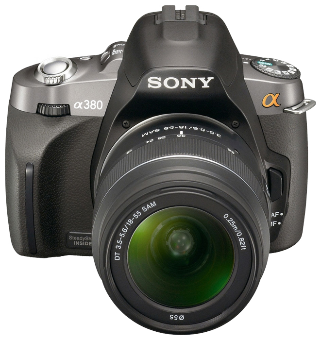 Фотоаппараты - Sony Alpha DSLR-A380 Kit