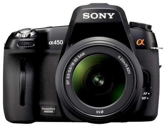 Фотоаппараты - Sony Alpha DSLR-A450 Kit