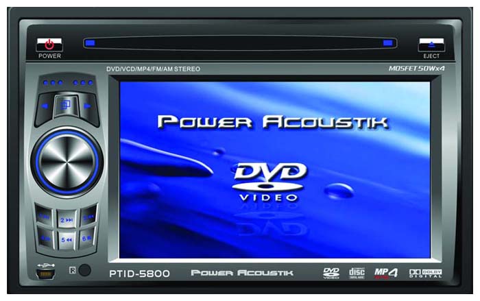 Автомагнитолы - Power Acoustik PTID-5800