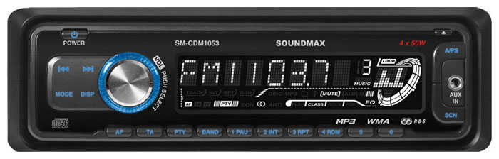 Автомагнитолы - SoundMAX SM-CDM1053