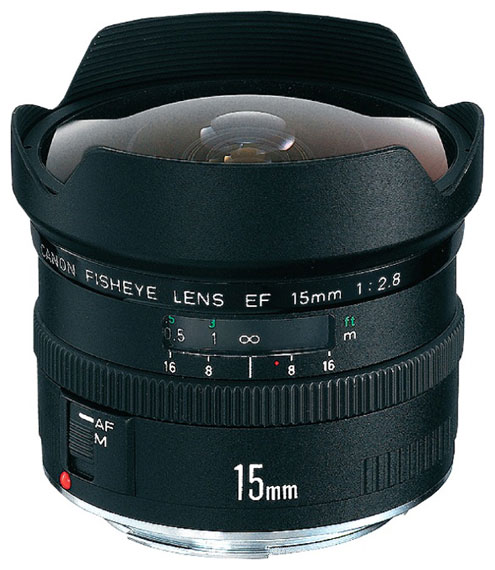 Объективы - Canon EF 15 f/2.8 Fisheye