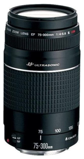 Объективы - Canon EF 75-300 f/4-5.6 III USM