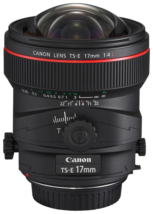 Объективы - Canon TS-E 17 f/4L