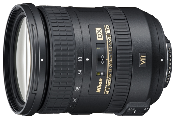 Объективы - Nikon 18-200mm f/3.5-5.6G ED AF-S VR II DX Zoom-Nikkor