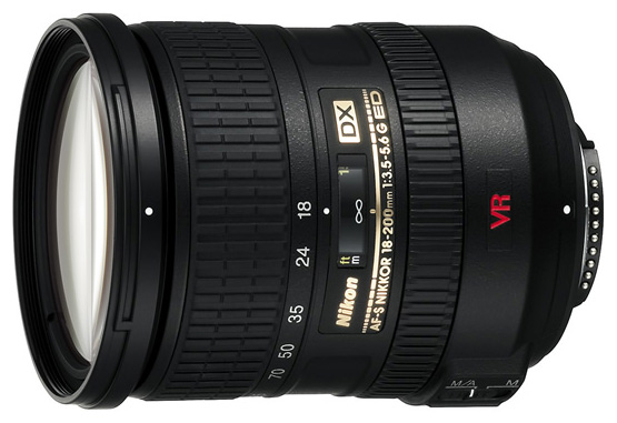 Объективы - Nikon 18-200mm f/3.5-5.6G IF-ED AF-S VR DX Zoom-Nikkor