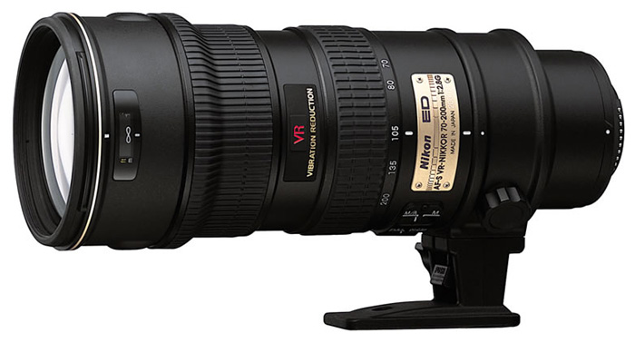 Объективы - Nikon 70-200mm f/2.8G ED-IF AF-S VR Zoom-Nikkor