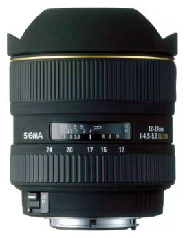 Объективы - Sigma AF 12-24mm f/4.5-5.6 EX DG ASPHERICAL HSM CANON EF