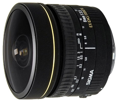 Объективы - Sigma AF 8mm f/3.5 EX DG Circular Fisheye CANON EF