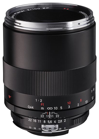 Объективы - Zeiss Planar T* 2/100 ZF