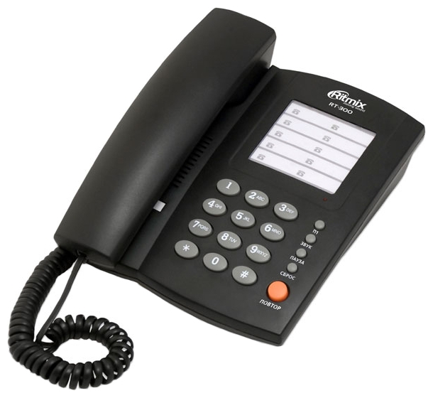 Проводные телефоны - Ritmix RT-300