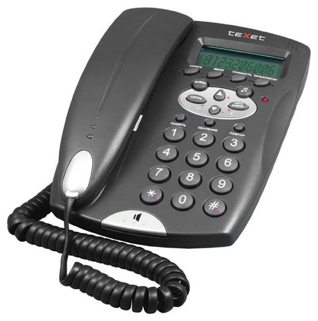 Проводные телефоны - Texet TX-210M