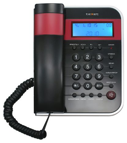Проводные телефоны - Texet TX-221