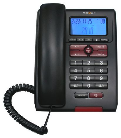 Проводные телефоны - Texet TX-228