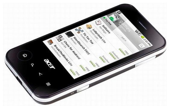Телефоны GSM - Acer beTouch E400