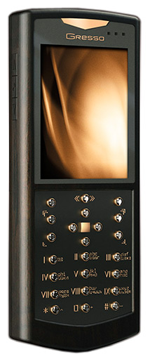 Телефоны GSM - Gresso Royal Black Diamonds