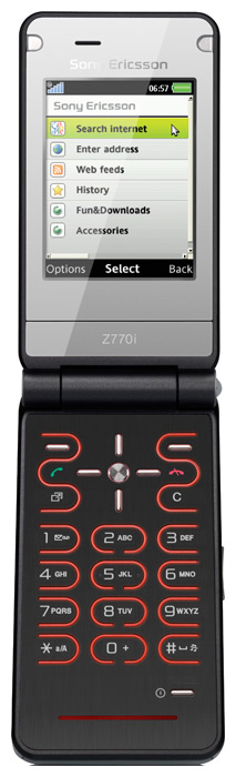 Телефоны GSM - Sony Ericsson Z770i