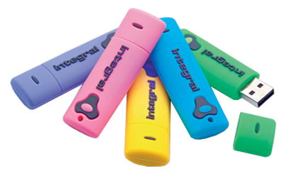 USB Flash drive - Integral USB 2.0 Splash Drive 1GB