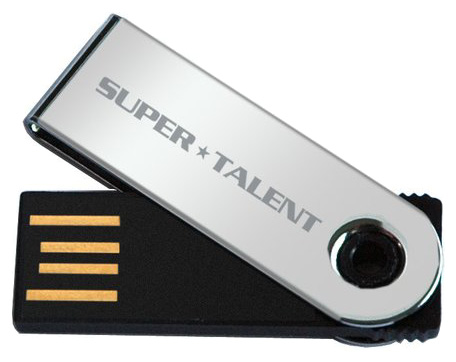 USB Flash drive - Super Talent USB 2.0 Flash Drive 4Gb Pico_A