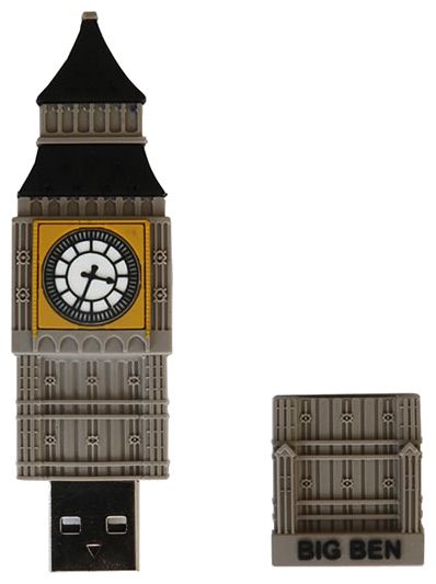 USB Flash drive - Super Talent USB 2.0 Flash Drive 4GB Big Ben